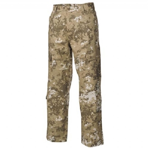 Pantaloni Militari Rip Stop Vegetati Desert