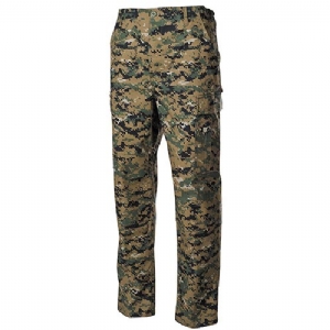 Pantaloni Militari Rip Stop Digital Woodland