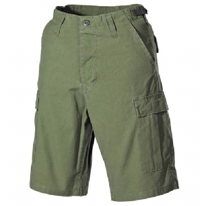 Pantaloni Corti Militari Verdi