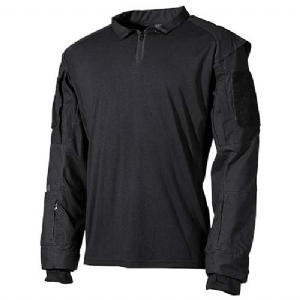 Combat Shirt Nera MFH