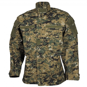 Giacca Militare Digital Woodland Rip Stop