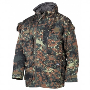 Giacca Militare Commando Smock Rip Stop Flecktarn