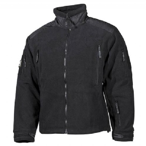 Giacca Pile Militare Heavy Strike Nera