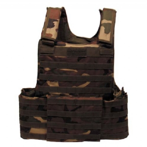 Gilet Tattico Molle II Woodland