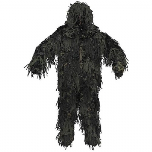 Ghillie Suit Woodland 3D Body System MFH