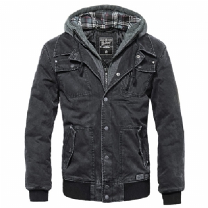 Giacca Dayton Black Washed - Brandit