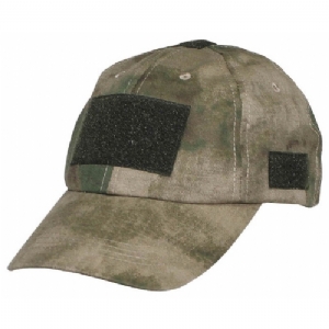 Cappello Militare A-Tacs FG con Velcro - MFH