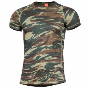 T-Shirt Termica Body Shock Lizard Camo - Pentagon