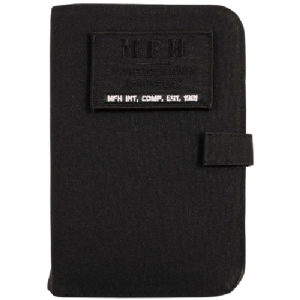 Notebook Miltare A6 ad anelli Nero - MFH