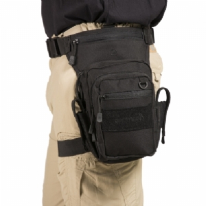 Marsupio Cosciale Militare Max-S 2.0 Nero - Pentagon