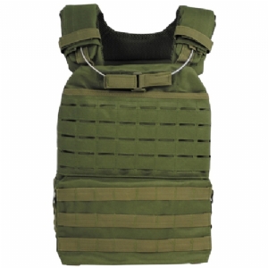 Gilet Tattico MOLLE Lasercut OD Green - MFH