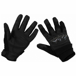 Guanti Tattici Mission Carbon-Look Neri - MFH