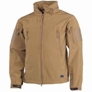 Giacca Soft Shell Scorpion Tan - MFH