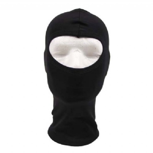 Passamontagna Nero 1 Foro Spandex