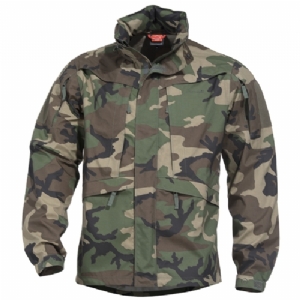 Tactical Rain Jacket Tifon Woodland - Pentagon