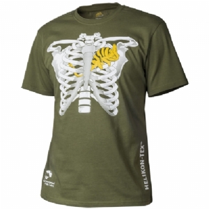 T-Shirt Thorax and Chameleon U.S. Green - Helikon Tex