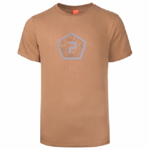 T-Shirt Ageron Pentagon Shape Tan - Pentagon