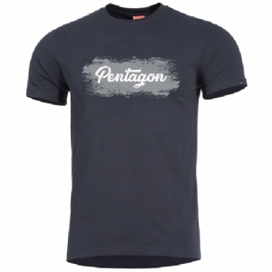 T-Shirt Ageron Grunge Nera - Pentagon