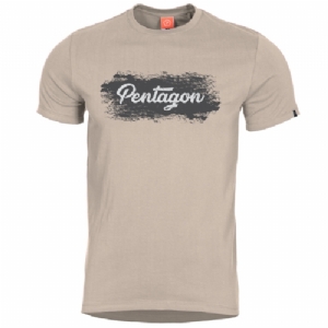 T-Shirt Ageron Grunge Khaki - Pentagon