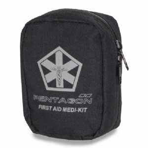 Kit di Primo Soccorso Medico Hippokrates Nero - Pentagon