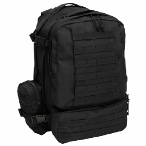 Zaino Militare Italiano Tactical Modular Nero - MFH