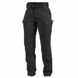 Pantaloni Militari Donna Urban Tactical PolyCotton RipStop Neri - Helikon Tex