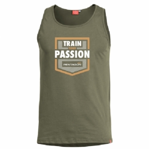 Canottiera Astir Train Your Passion OD Green - Pentagon