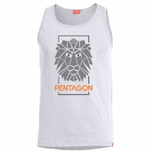 Canottiera Astir Lion Bianca - Pentagon