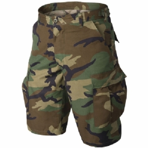 Pantaloni BDU Shorts Rip Stop Woodland - Helikon Tex