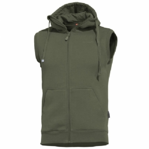 Gilet Felpato con Cappuccio Thespis OD Green - Pentagon