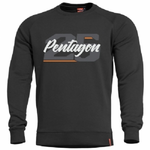 Felpa Hawk Twenty-Five Nera - Pentagon