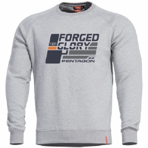 Felpa Hawk Forged For Glory Melange - Pentagon