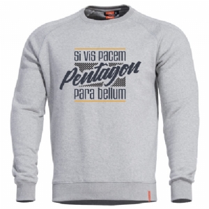 Felpa Hawk Si Vis Pacem Melange - Pentagon