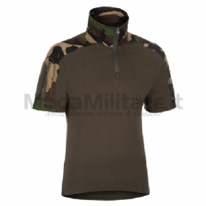 Combat T-Shirt Woodland - Invader Gear