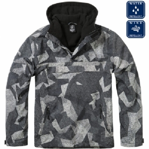 Giacca Windbreaker Night Camo Digital - Brandit