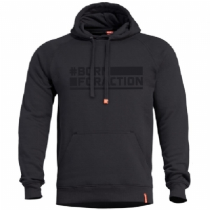 Felpa con Cappuccio Phaeton Born For Action Nera - Pentagon