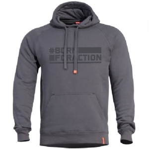 Felpa con Cappuccio Phaeton Born For Action Cinder Grey - Pentagon