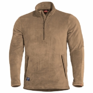 Felpa in Pile con Cerniera Grizzly Tan - Pentagon