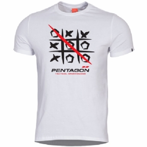 T-Shirt in Cotone 3T Bianca - Pentagon