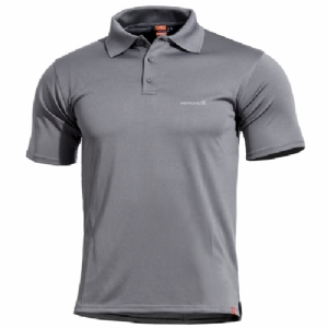Polo T-Shirt Anassa Pique Cinder Grey - Pentagon