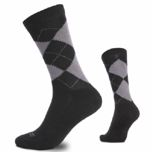 Calze Uomo Phineas in Cotone Organico Nere - Pentagon