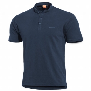 T-Shirt Henley Levantes Blue - Pentagon