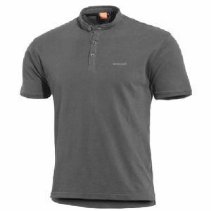 T-Shirt Henley Levantes Wolf Grey - Pentagon