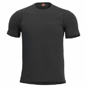 T-Shirt Henley Girocollo Levantes Nera - Pentagon
