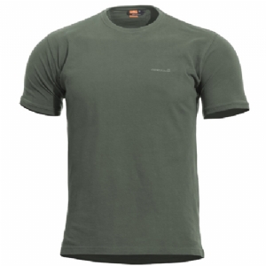 T-Shirt Henley Girocollo Levantes Camo Green - Pentagon