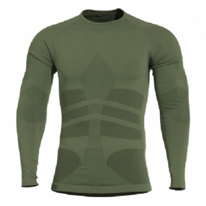 Maglia Intima Termica Plexis Activity Camo Green - Pentagon