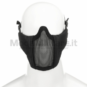 Maschera Softair MK II Steel Half Face Nero - Invader Gear