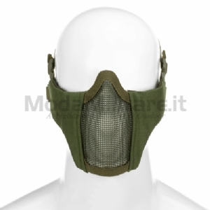 Maschera Softair MK II Steel Half Face OD Green - Invader Gear