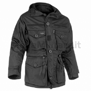 Giacca Militare Para Smock Nera - Invader Gear