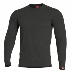 T-Shirt Uomo a Manica Lunga Ageron Nera - Pentagon
